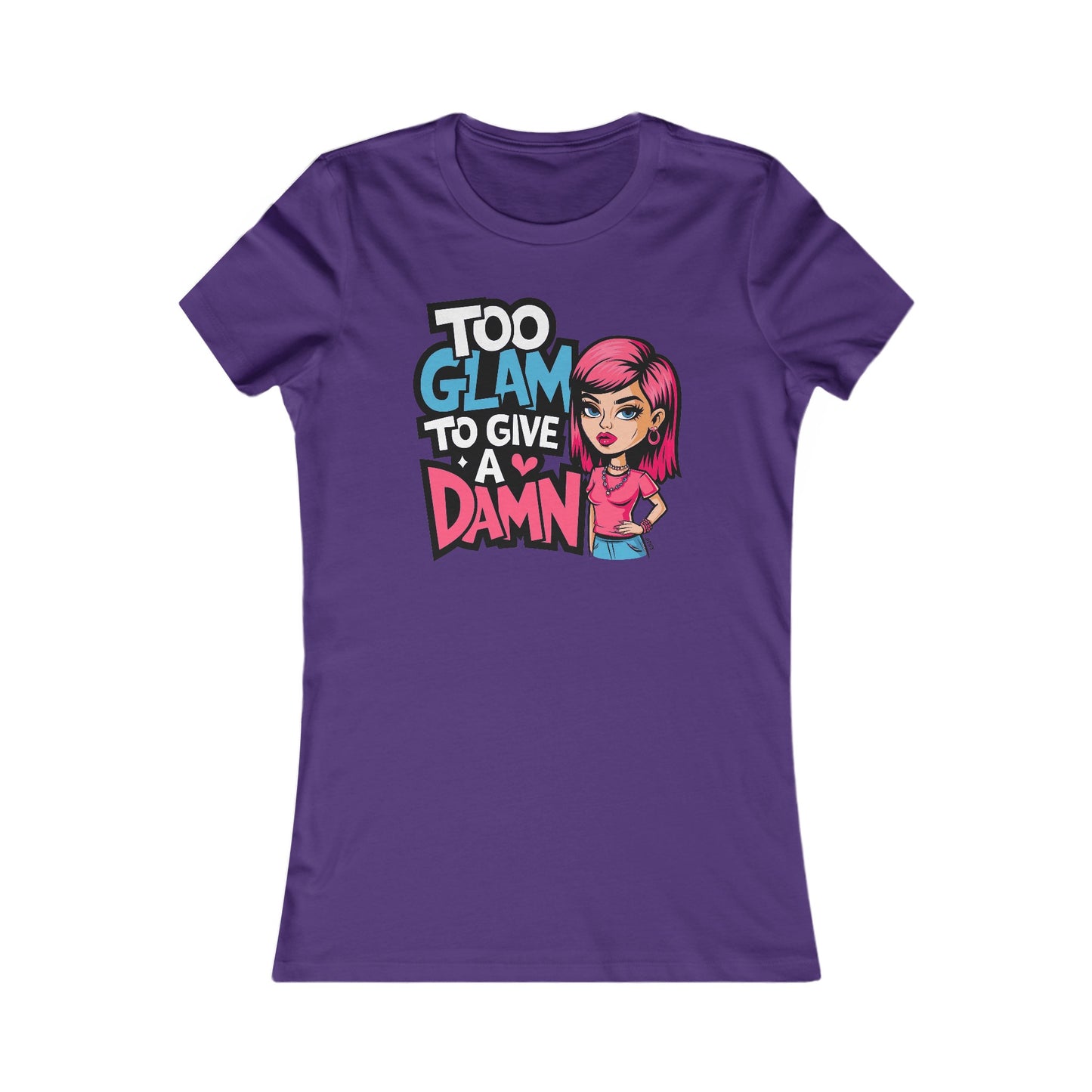 Too Glam T-shirt - PhatHead Gear