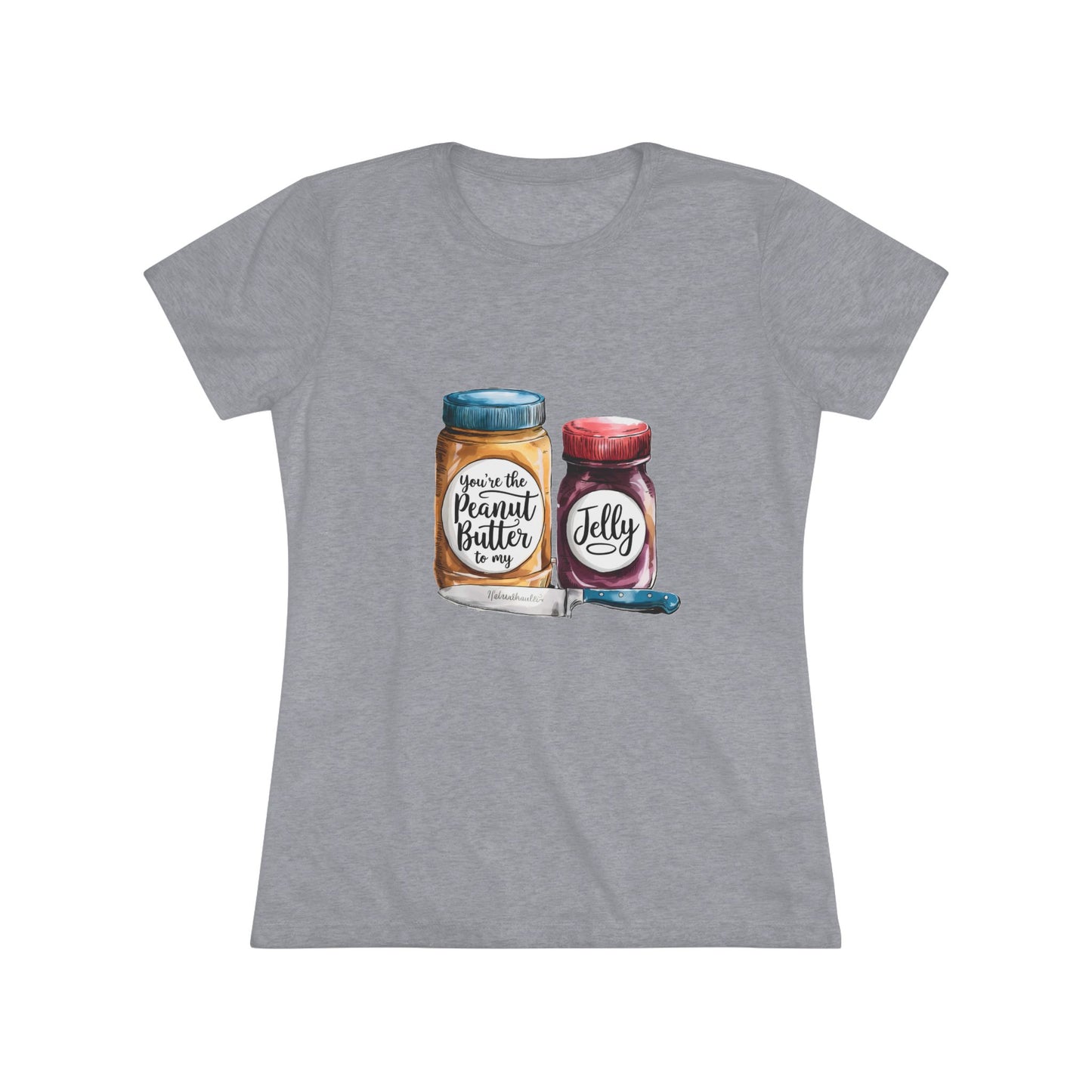 Peanut Butter Jelly women's t-shirt - PhatHead Gear