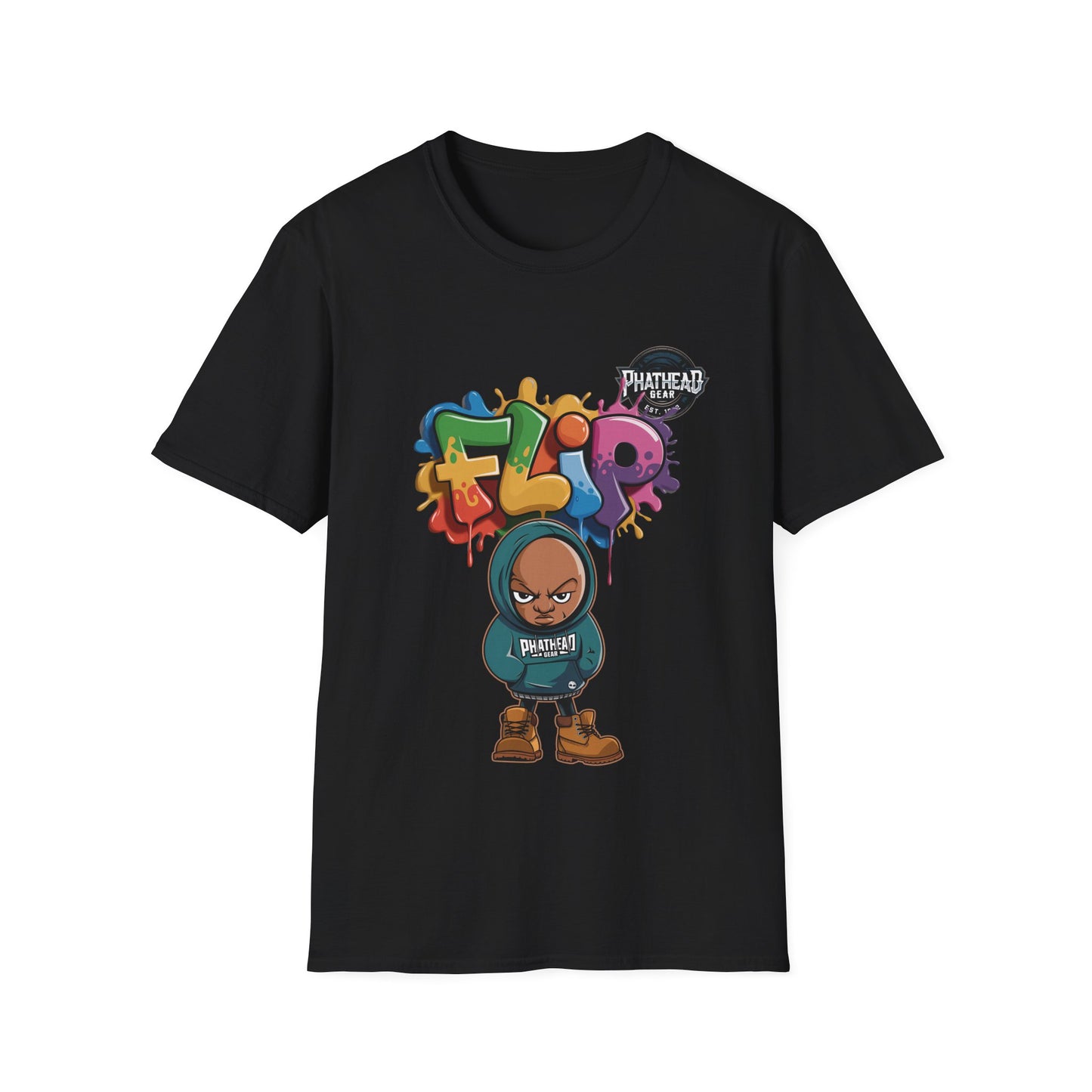 Phathead "Flip" Graffiti T-Shirt - PhatHead Gear