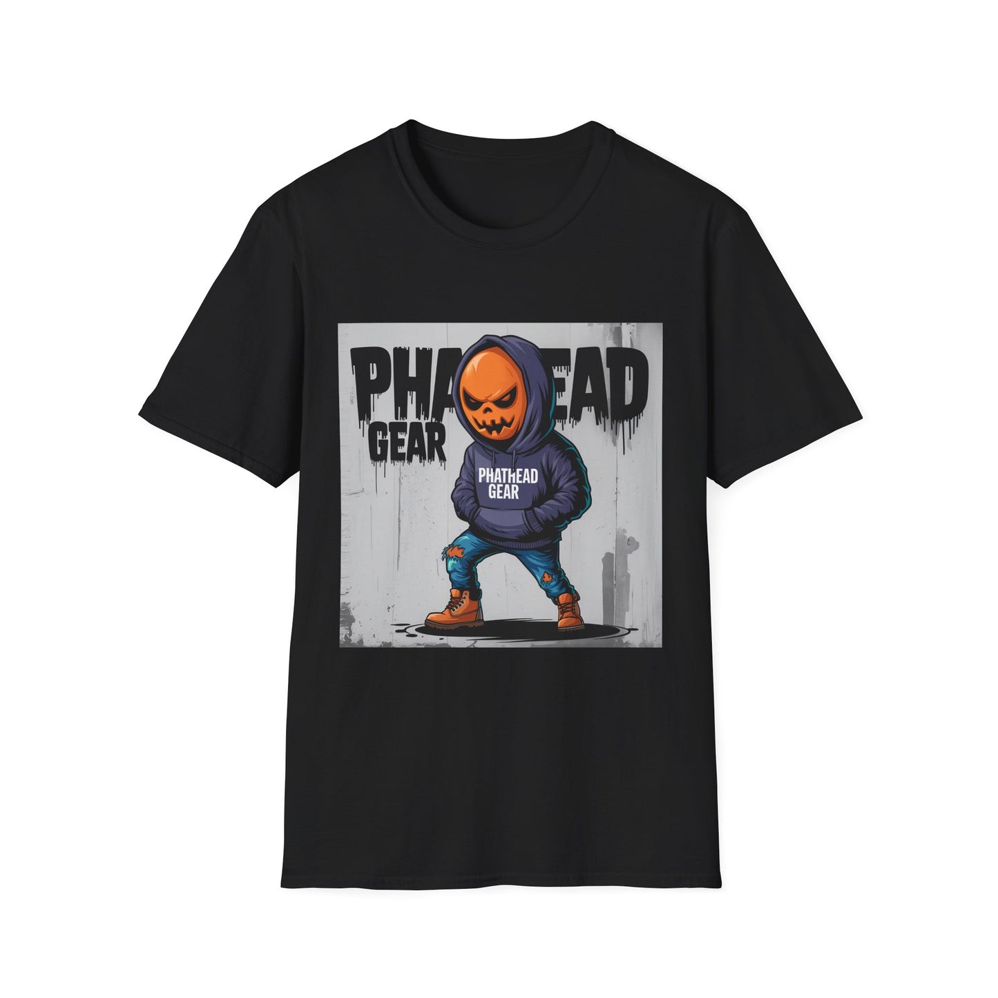 Pumpkin Head 2 T-Shirt - PhatHead Gear