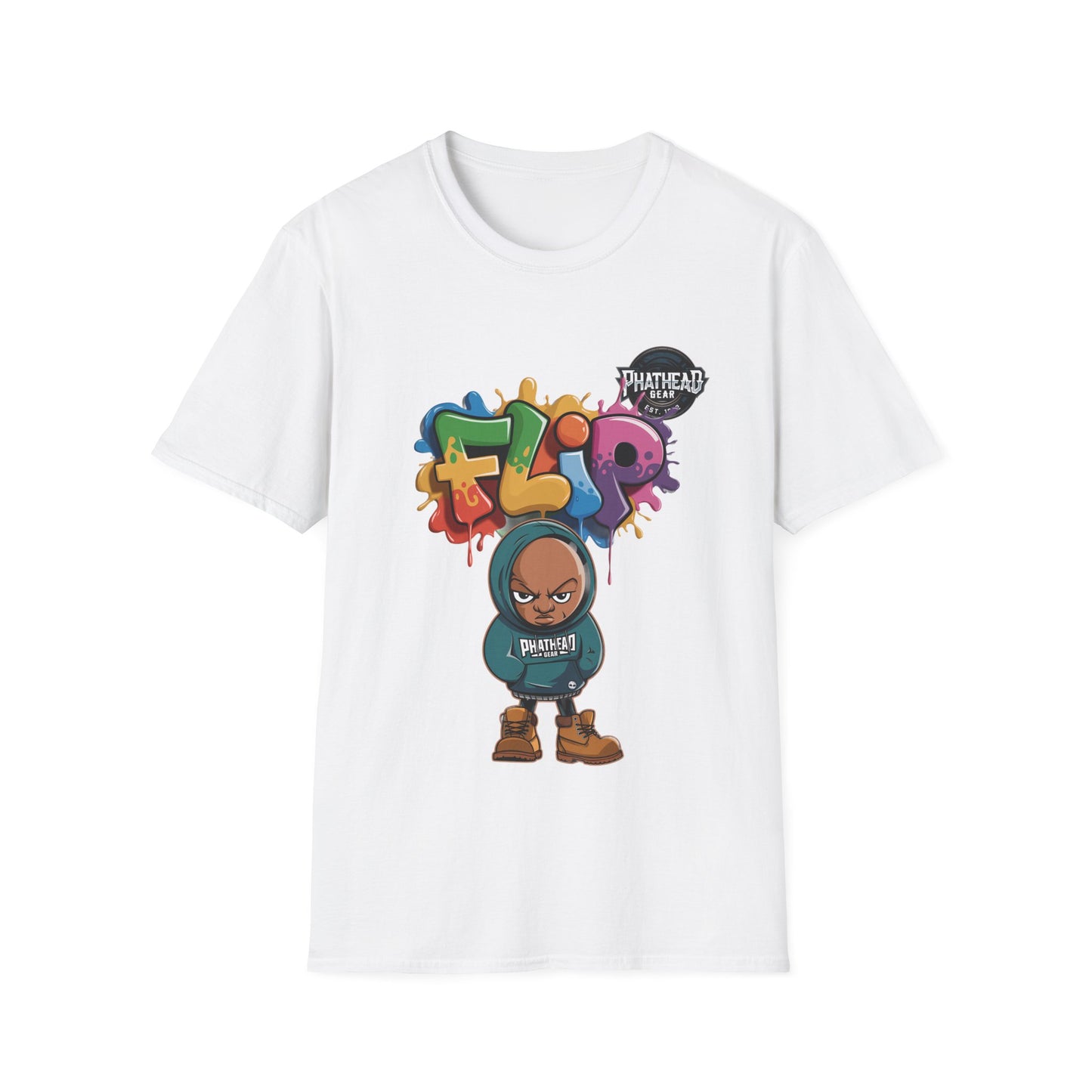 Phathead "Flip" Graffiti T-Shirt - PhatHead Gear