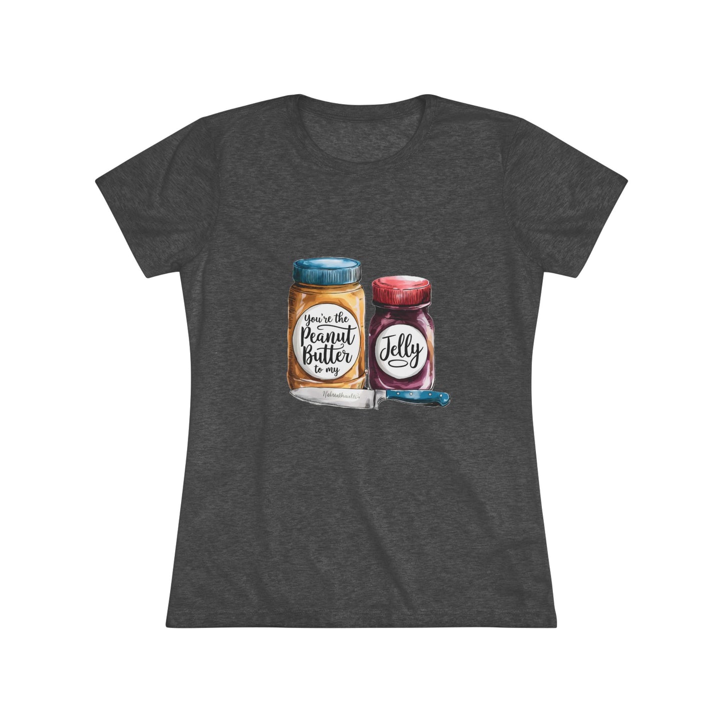 Peanut Butter Jelly women's t-shirt - PhatHead Gear