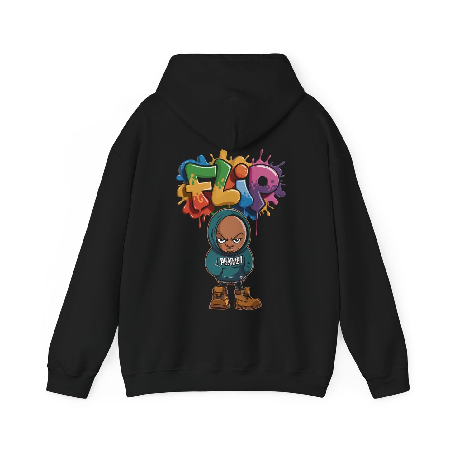 PhatHead "Flip" Graffiti Hoodie - PhatHead Gear