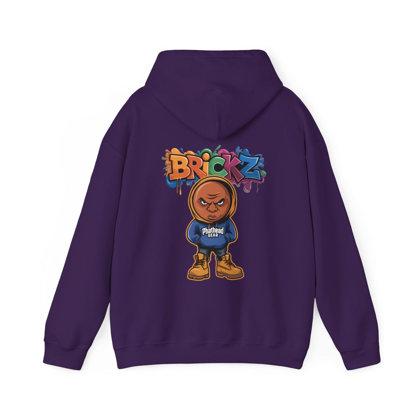 PhatHead "Brickz" Graffiti Hoodie - PhatHead Gear