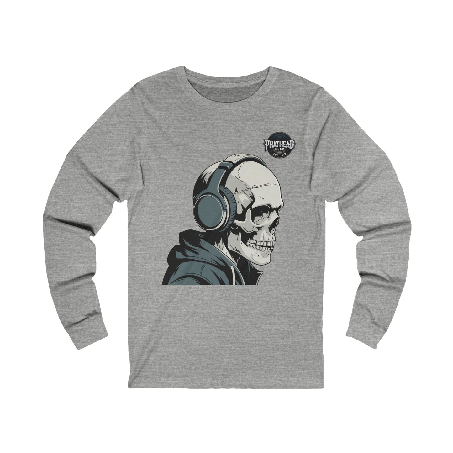 Skully Long Sleeve Tee - PhatHead Gear