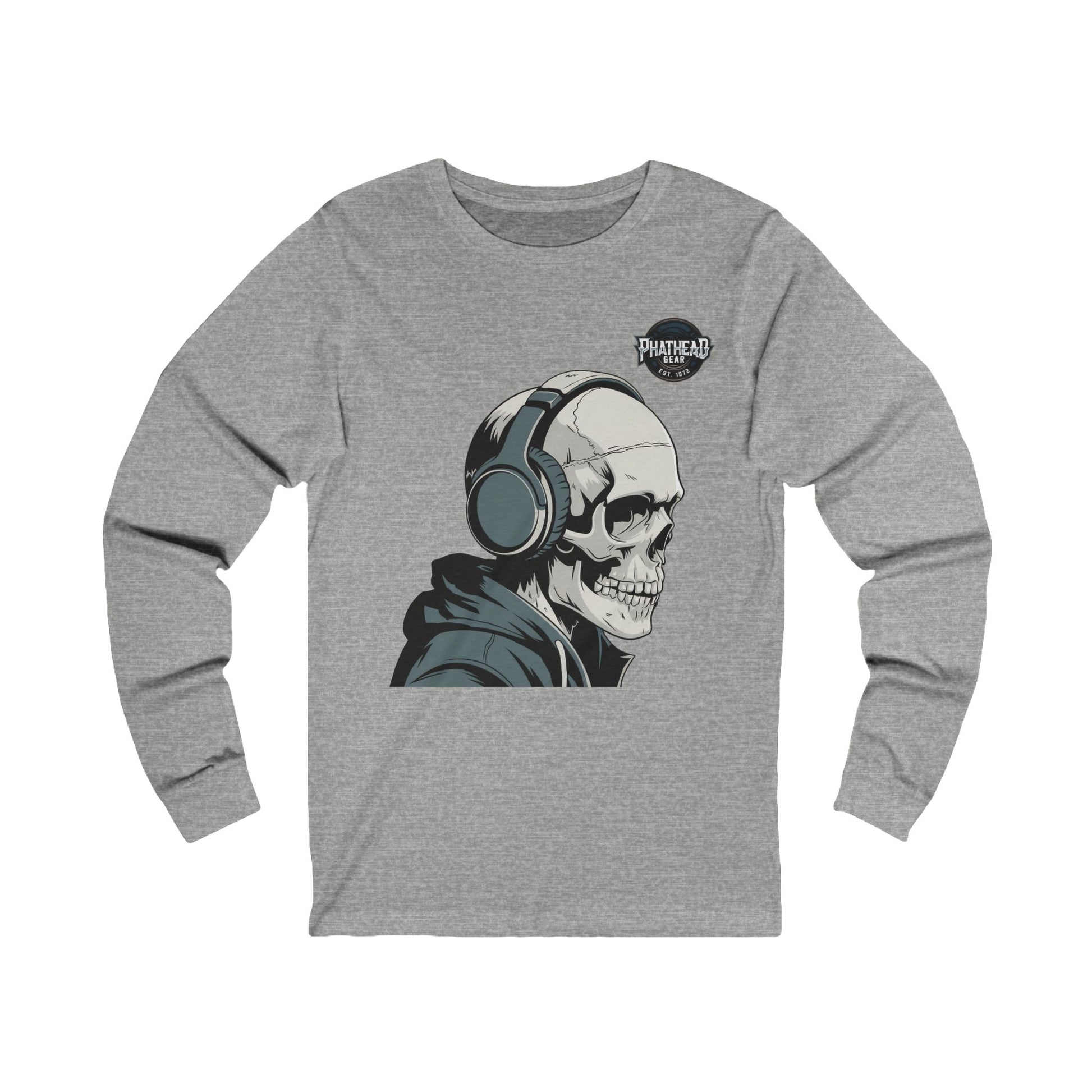 Skully Long Sleeve Tee - PhatHead Gear