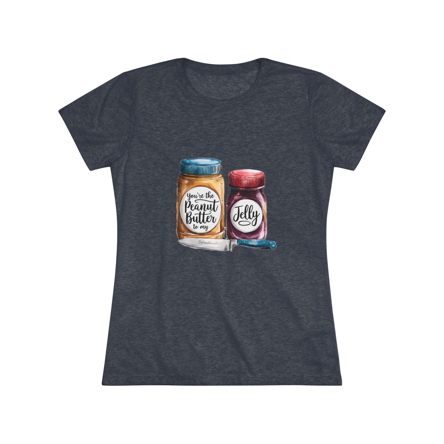 Peanut Butter Jelly women's t-shirt - PhatHead Gear