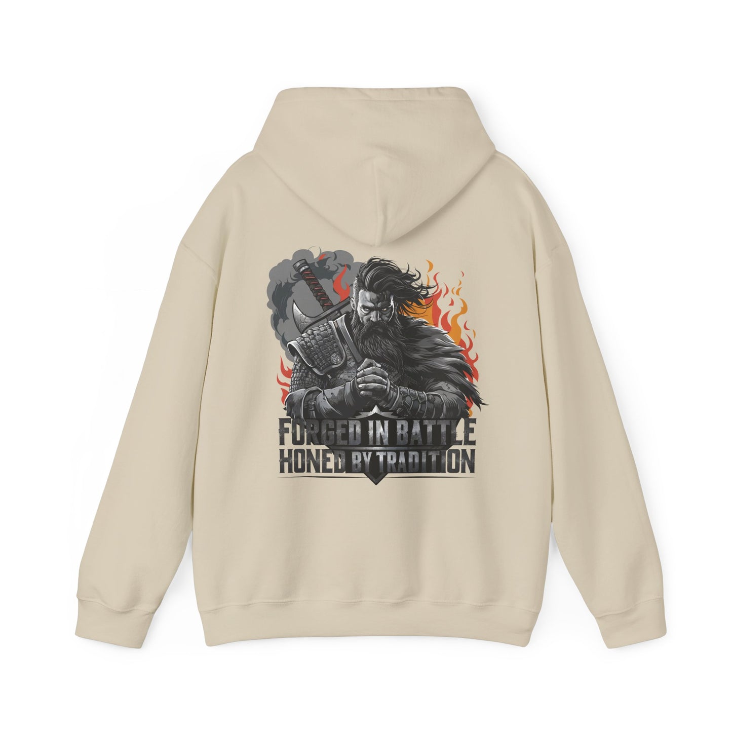 Forged in Battle Hoodie - PhatHead Gear