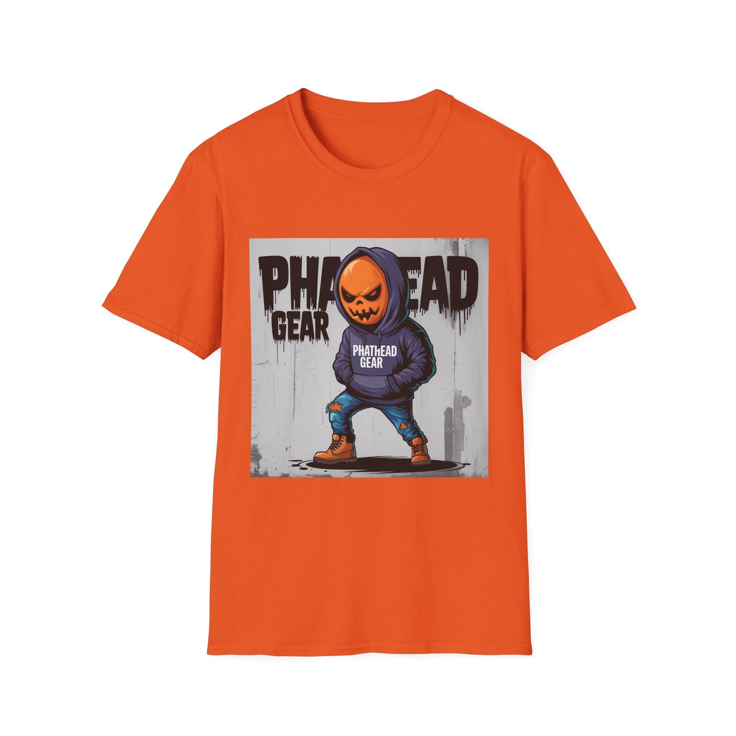 Pumpkin Head 2 T-Shirt - PhatHead Gear