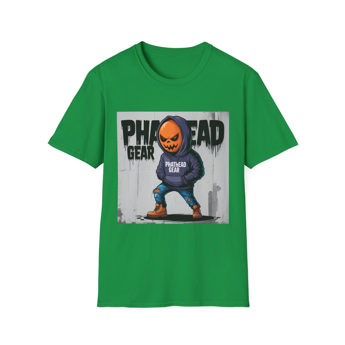 Pumpkin Head 2 T-Shirt - PhatHead Gear