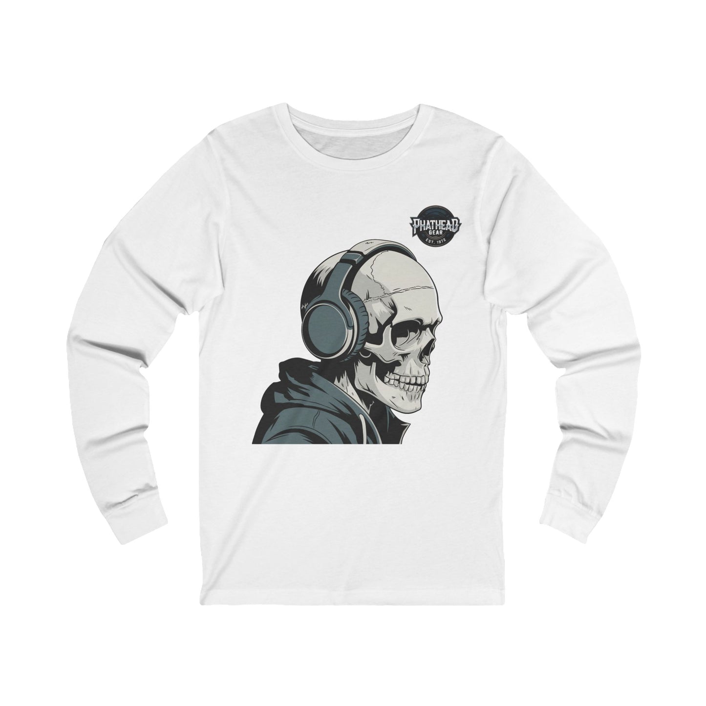 Skully Long Sleeve Tee - PhatHead Gear