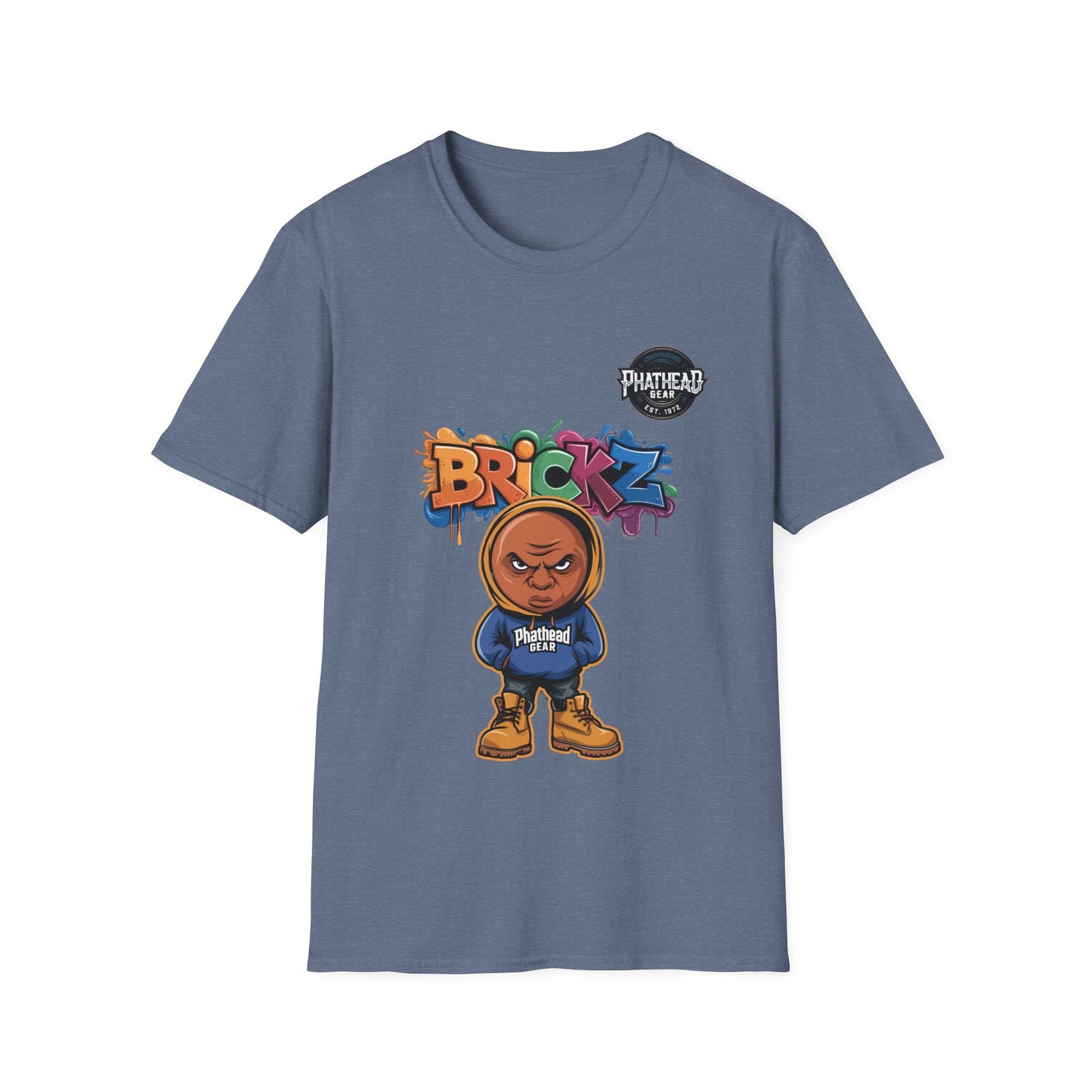 Phathead "Brickz" Graffiti T-Shirt - PhatHead Gear