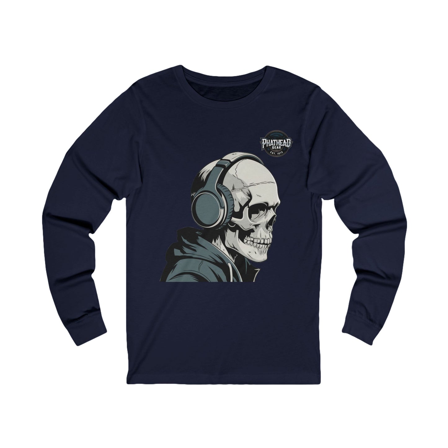 Skully Long Sleeve Tee - PhatHead Gear