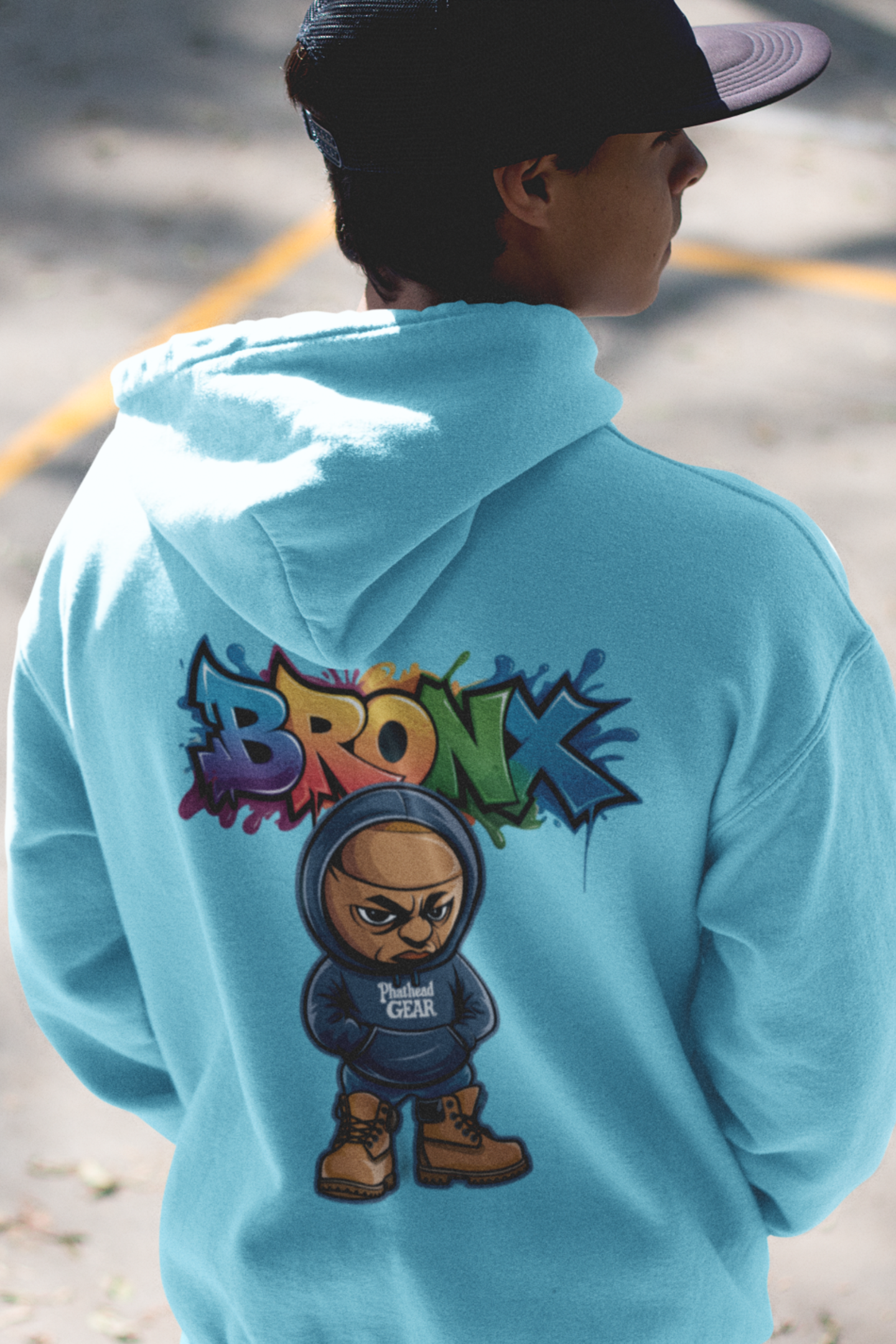 PhatHead "Bronx" Graffiti Hoodie - PhatHead Gear