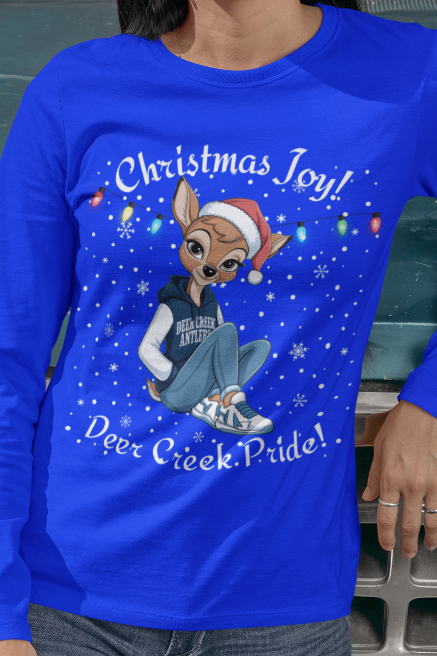 Deer Creek "Christmas Joy" Long Sleeve Tee