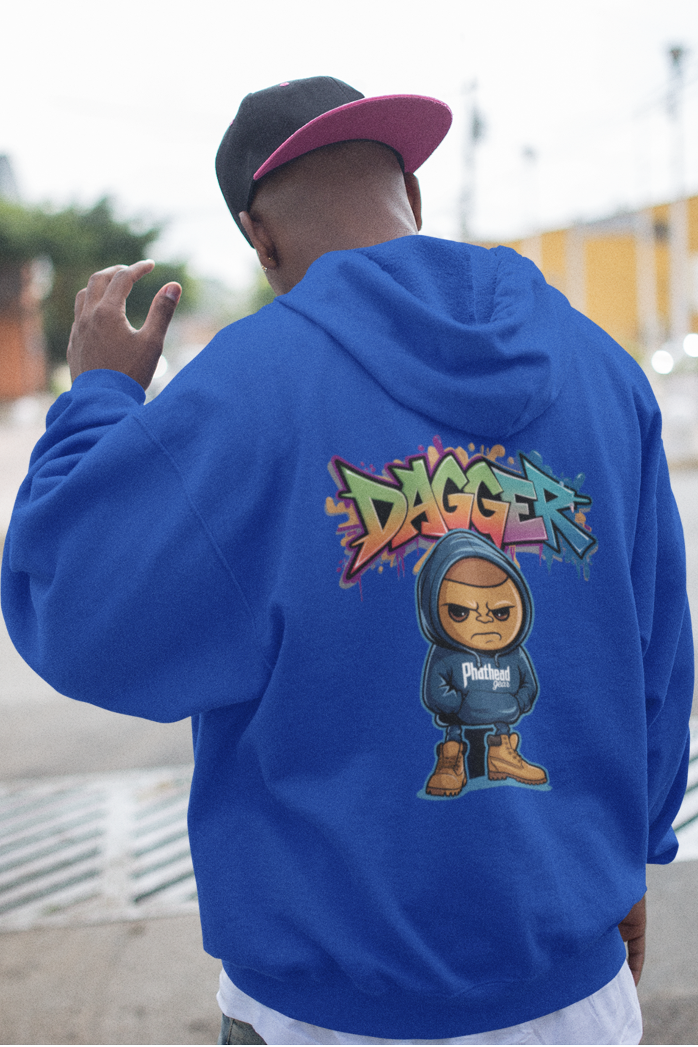 PhatHead "Dagger" Graffiti Hoodie - PhatHead Gear