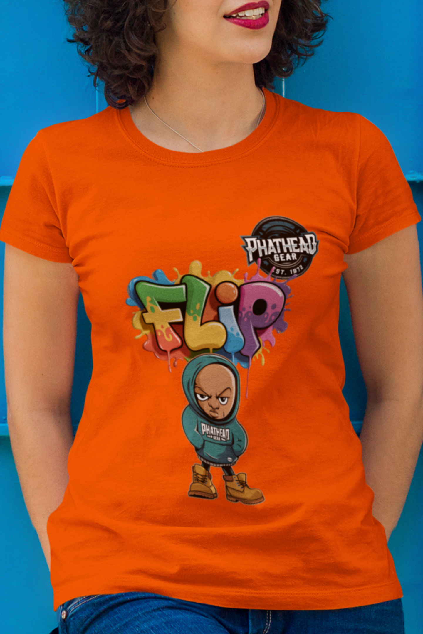 Phathead "Flip" Graffiti T-Shirt - PhatHead Gear