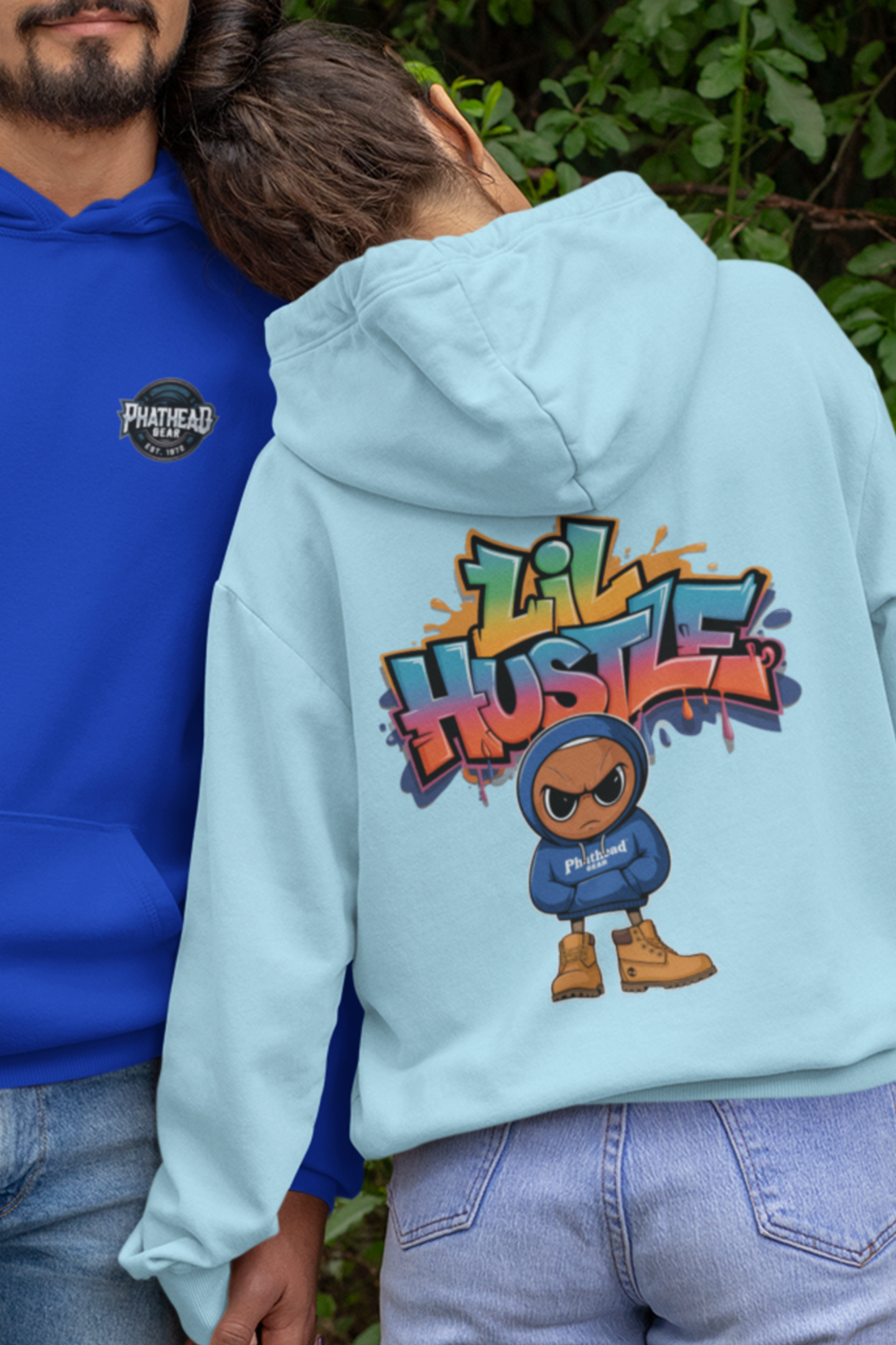 PhatHead "Lil Hustle" Graffiti Hoodie - PhatHead Gear