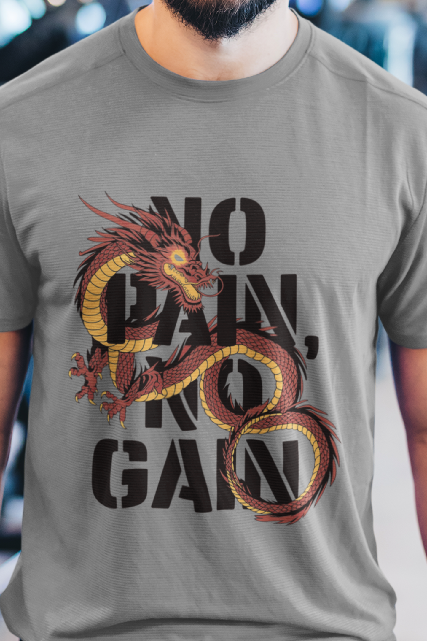 No Pain No Gain T-Shirt - PhatHead Gear