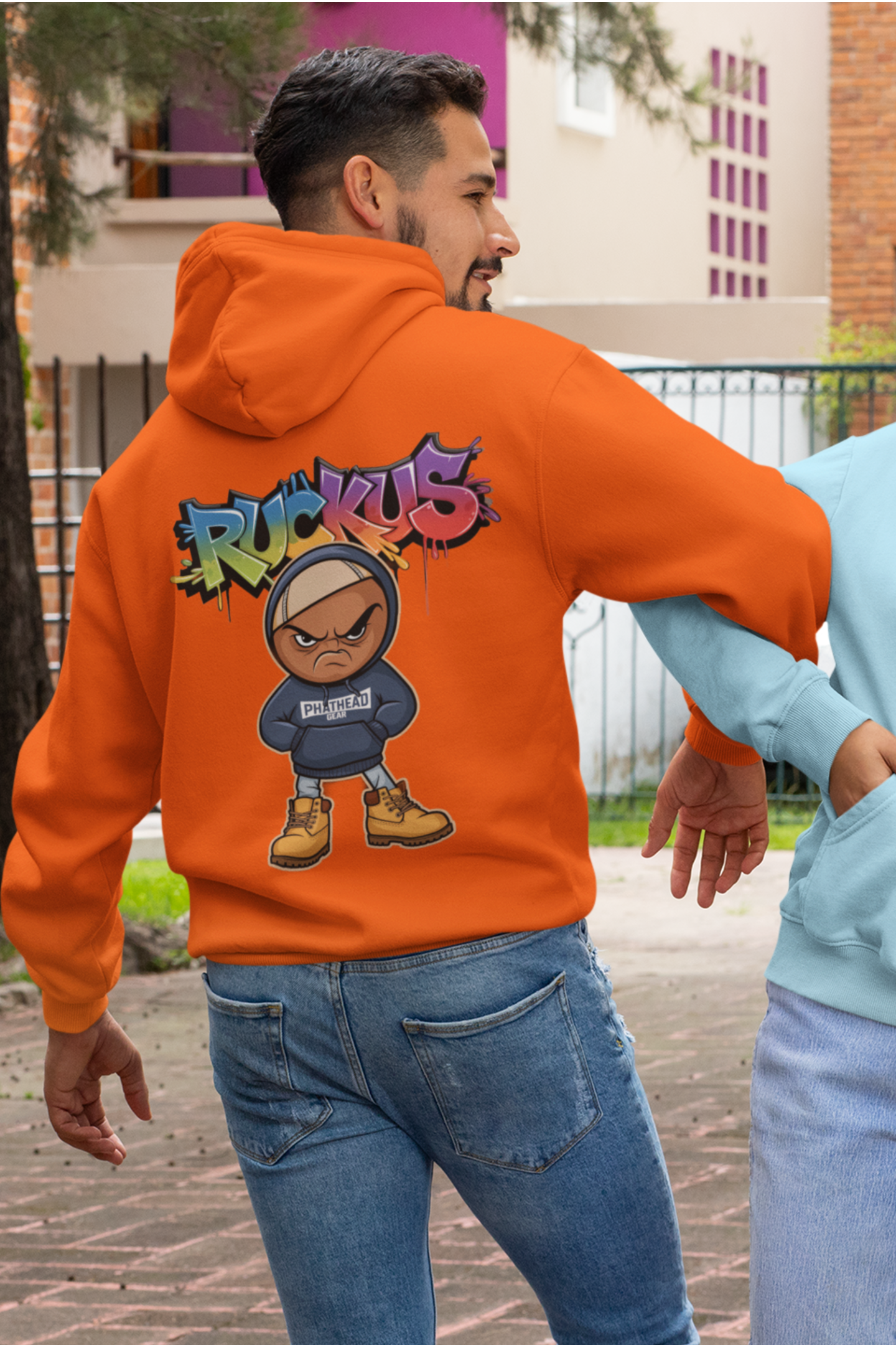 PhatHead "Ruckus" Graffiti Hoodie - PhatHead Gear