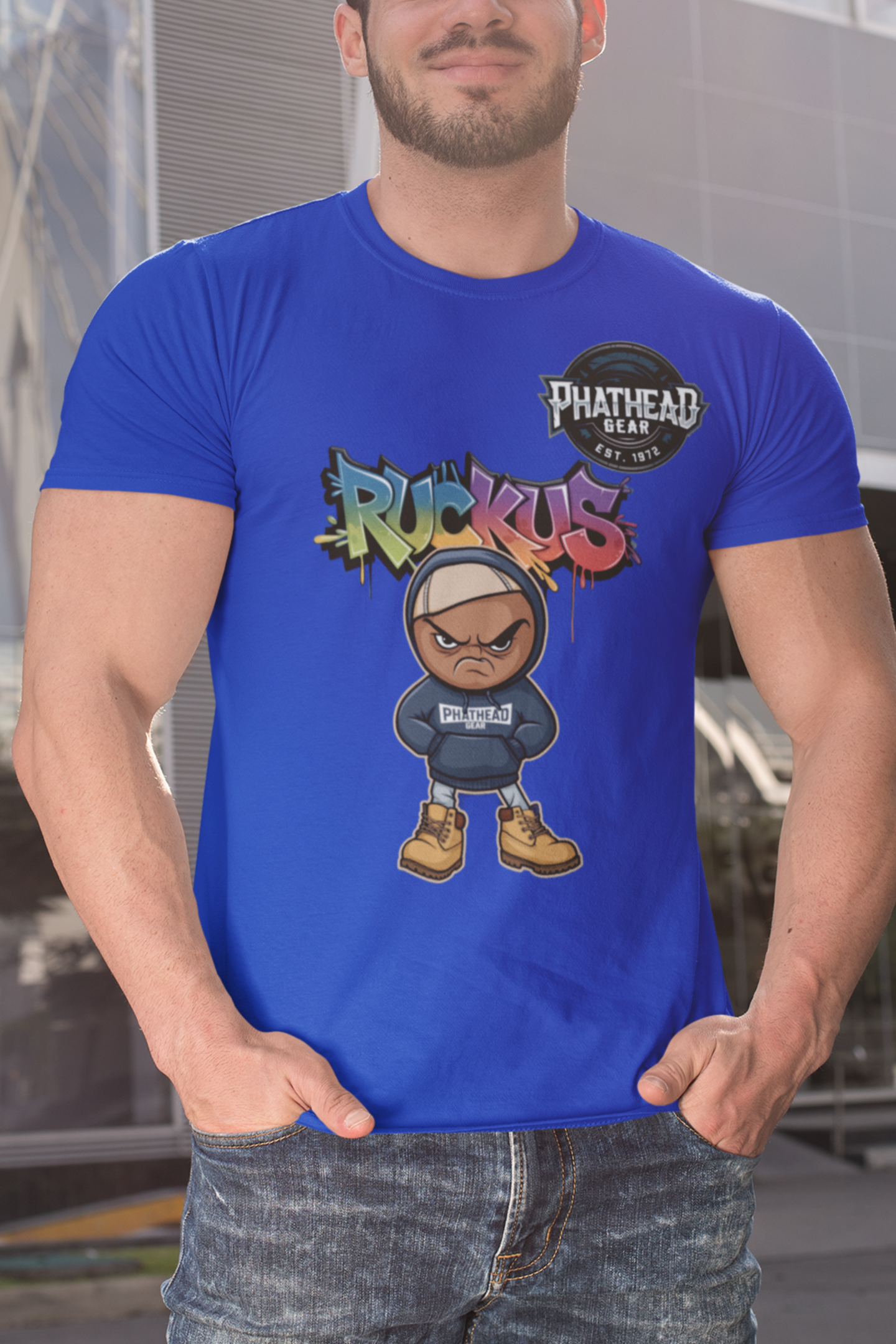 Phathead "Ruckus" Graffiti T-Shirt - PhatHead Gear