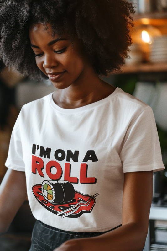 On a Roll T-shirt - PhatHead Gear