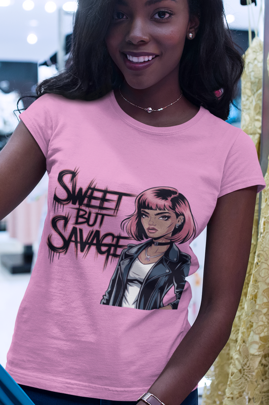 Sweet But Savage T-shirt - PhatHead Gear