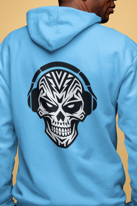 Tribal Skull Hoodie - PhatHead Gear